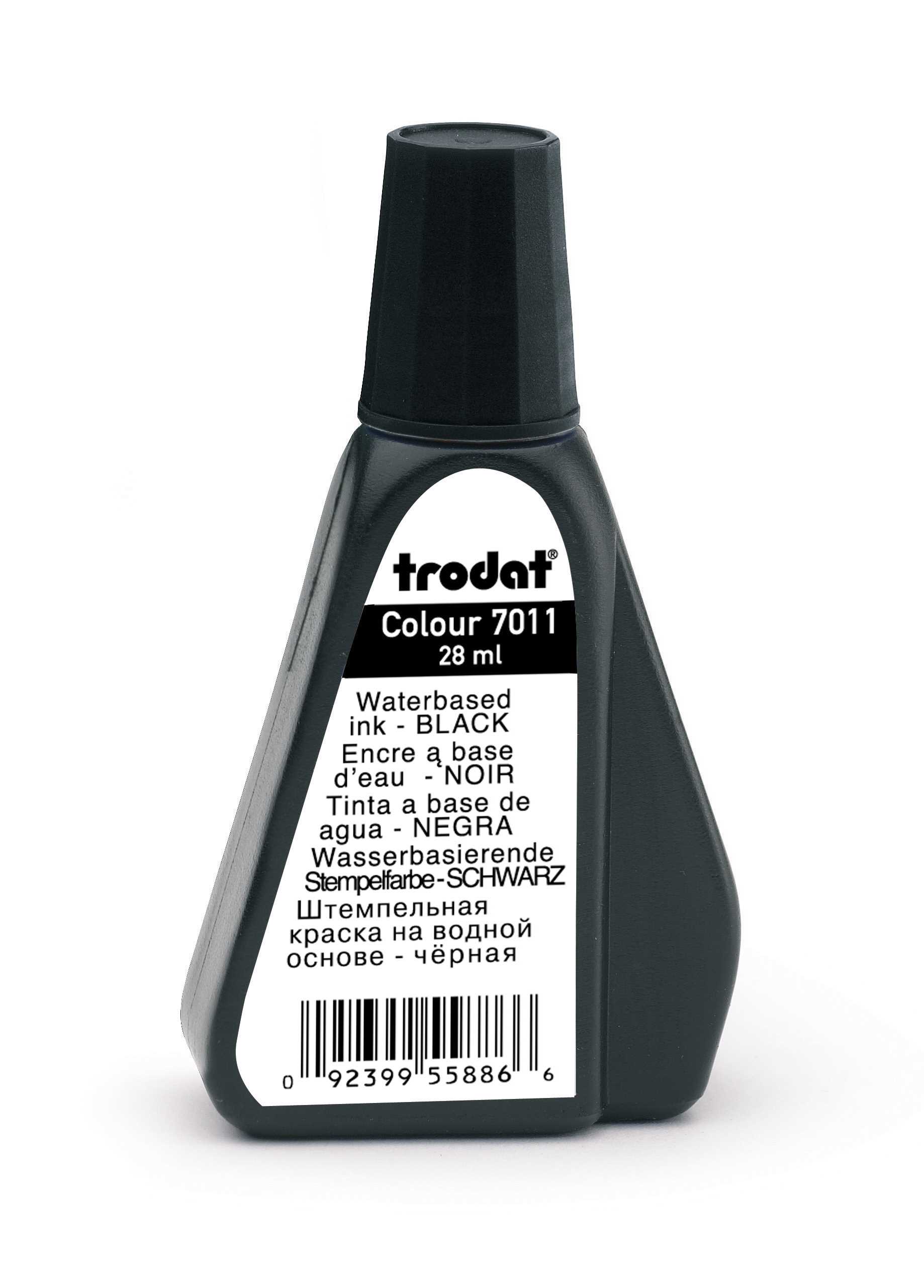 Self-Inking Stamp Ink - 1oz Refill Bottle- Black : : Office  Products
